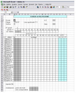 Tabella Excel